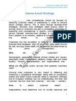 Business-Level Strategy: Umesh Kumar Gupta, 2010-2012 Institute of Productivity & Management, Meerut, India