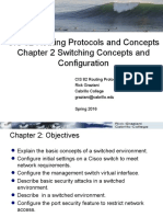 CIS 82 Routing Protocols and Concepts Chapter 2 Switching Concepts and Configuration