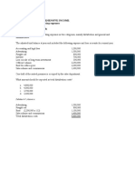 Statement of Comprehensive Income Cost of Goods Sold and Operating Expenses Problem 4-1 (AICPA Adapted)