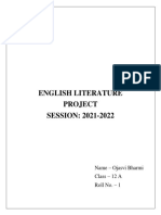 ENG II Project (1) FOR CLASS 12 ISC 