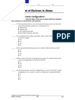 Electron Configurations Practice Test A