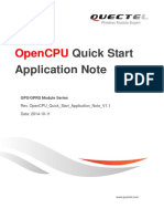 Quectel OpenCPU Quick Start Application Note V1.1