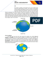 Basic Geography: The Globe and Its Features