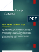 Software Design Concepts