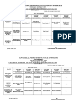 B.Tech 2-2 R18 Timetable