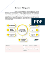 Branches of Linguistics