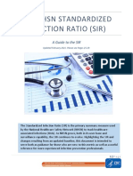 The NHSN Standardized Infection Ratio (Sir)