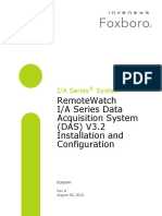 Remotewatch I/A Series Data Acquisition System (Das) V3.2 Installation and Configuration