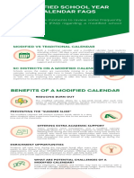 Modified School Year Calendar FAQs