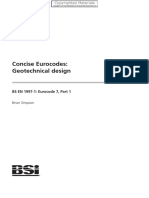 Concise Eurocodes: Geotechnical Design: BS EN 1997-1: Eurocode 7, Part 1