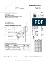 Isc N-Channel MOSFET Transistor IRLB4132: INCHANGE Semiconductor