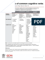 Cognitive Verbs