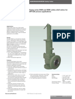 Sapag: Sapag Series 8400 and 8500 Safety Relief Valves For API-526 Process Applications