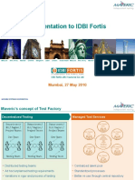 Presentation To IDBI Fortis: Mumbai, 27 May 2010