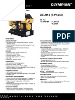 GELH14 (3-Phase) : Diesel Generator Set