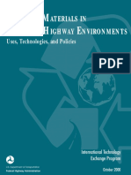 Recycled Materials in European Highway Environments