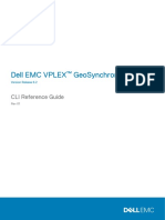 Dell EMC VPLEX CLI Reference Guide R6.2