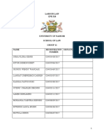 Labour Law GPR 318