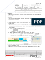 Adjustment Procedure of B-Axis Zero Return Position - Rotary Table Specification