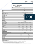 E15 Technical Data Sheet