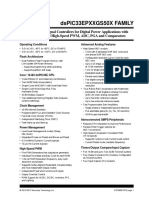 DsPIC33 EP64 GS502 Datasheet