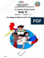 Music 10: Guided Learning Activity Sheets