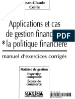 Applications Et Cas de Gestion Financière