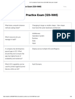 OCI Foundations Practice Exam (1Z0-1085) Flashcards - Quizlet