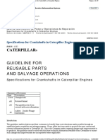 Caterpillar: Guideline For Reusable Parts and Salvage Operations