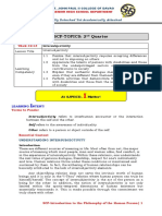 Scp-Topics: 2 Quarter: Intersubjectivity