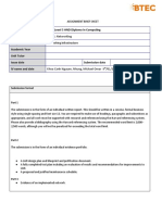 Unit 2 - Assignment Brief DEADLINE 31 Dec 2020