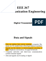 EEE 367 Telecommunication Engineering: Digital Transmission