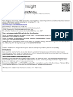 JBIM - 1999 - Bengtssor - Cooperation and Competition in Relationships Between Competitors in Business Networks