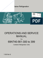 Operations and Service Manual 69NT40-561-300 To 399: Container Refrigeration