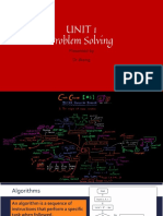 UNIT 1 Problem Sloving