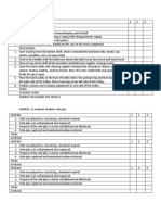 Rubrics in Practical Exam