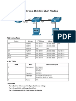 Lab 4 Configure Router On A Stick Inter VLAN Routing