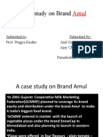 A Case Study On Brand Amul