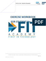 Workbook On SAP