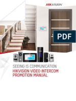 Hikvision Video Intercom Promotion Manual: Seeing Is Communication