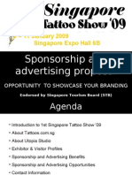 Singapore Tattoo Show 2009 Sponsorship Options 08 Aug-08