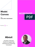 Business Model Canvas: Workshop