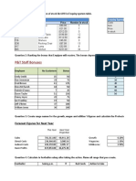 Homework Excel Practices 1