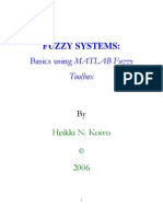 Basics Using Matlab Fuzzy Toolbox