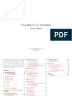 Probability and Statistics Cheat Sheet