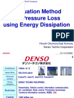 Evaluation Method For Pressure Loss Using Energy Dissipation