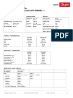 Technical Data Sheet Mx21Fga 200-220/220-230V 50/60Hz 1 R404A