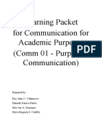 6.0 Communication For Academic-Purposes