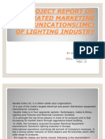 A Project Report On Integrated Marketing Imc