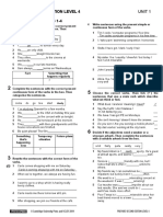 Answer Excercises 1-4: Prepare Second Edition Level 4